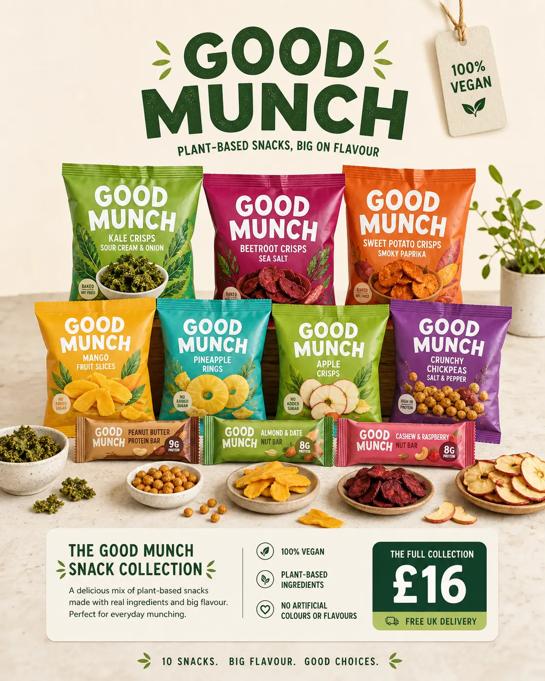 Featured image for selling vegan snacks  online with Make Local for Global