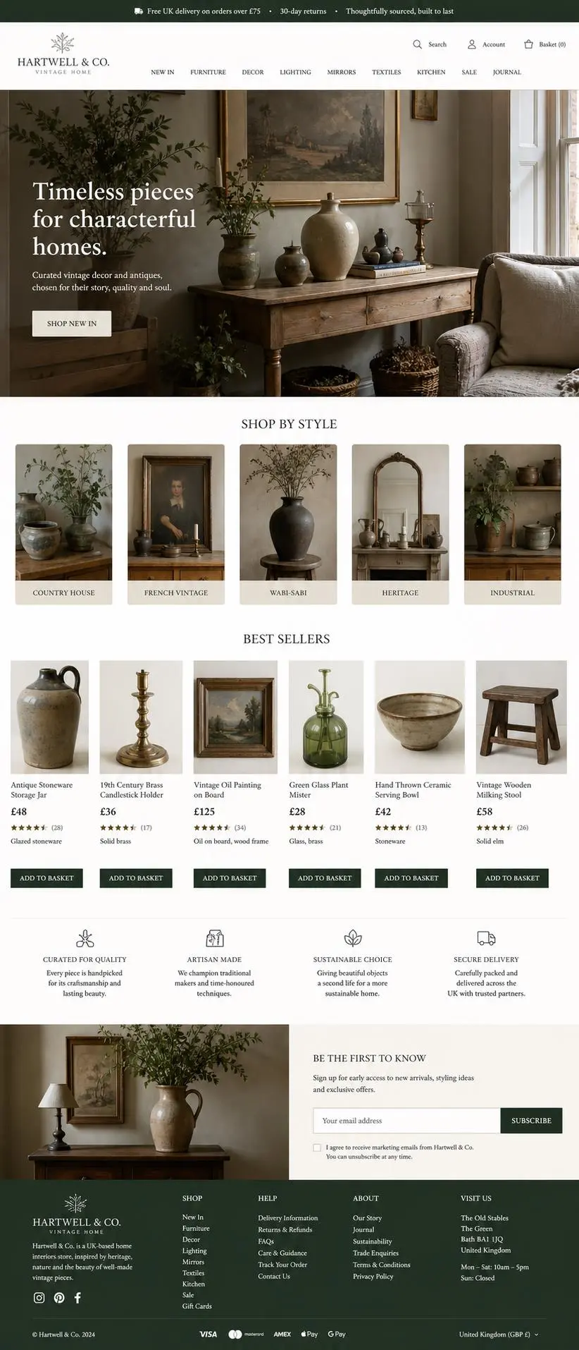Featured image for selling vintage decor  online with Make Local for Global
