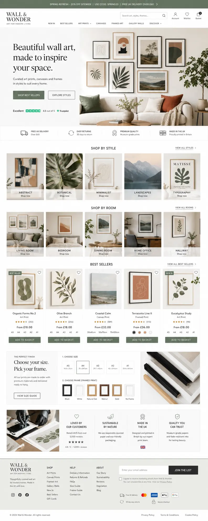 Featured image for selling wall art  online with Make Local for Global