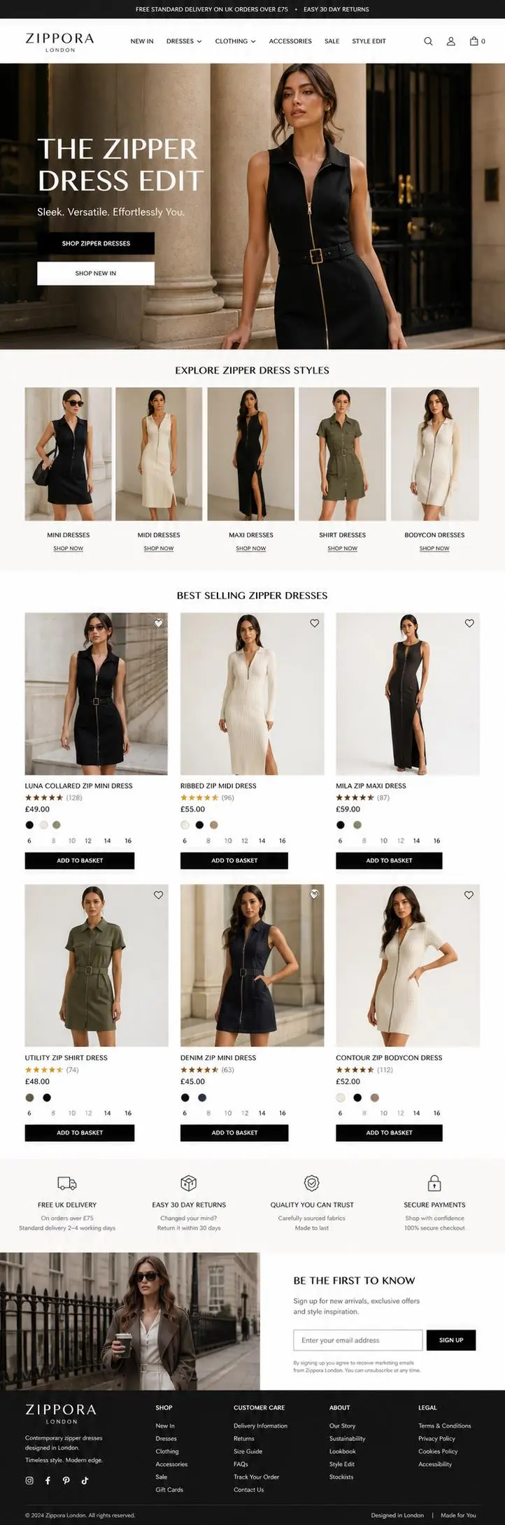Featured image for selling zipper dresses  online with Make Local for Global