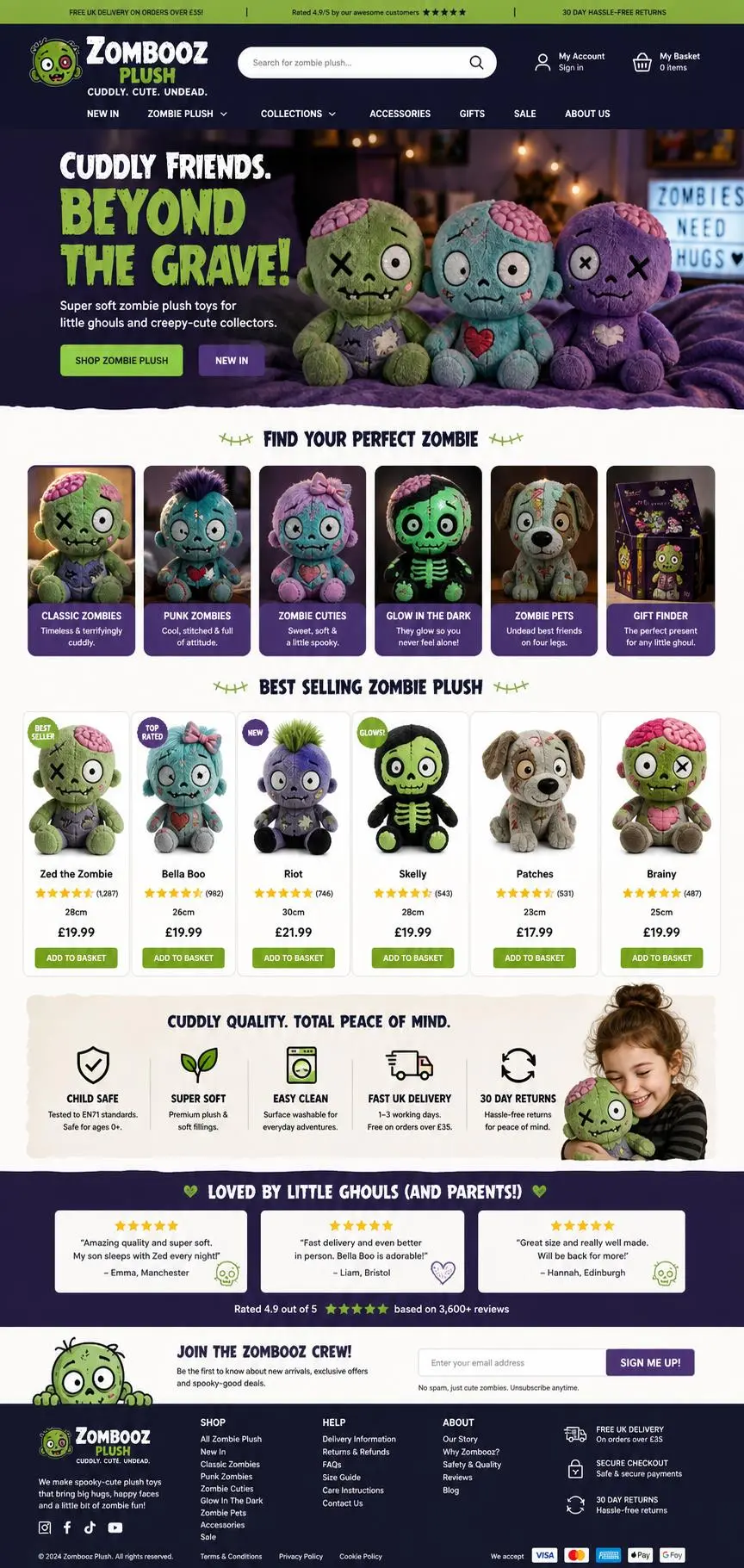 Featured image for selling zombie plush toys  online with Make Local for Global