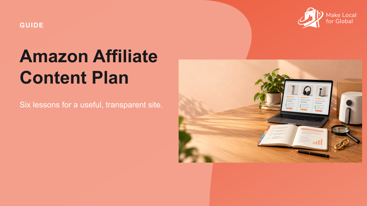 How to Plan Amazon Affiliate Content That Helps UK Buyers
