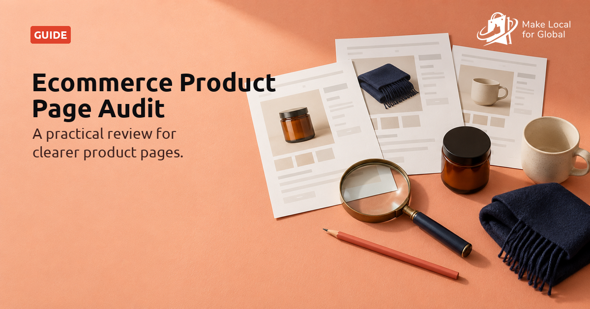 Ecommerce Product Page Audit: A Practical UK Checklist