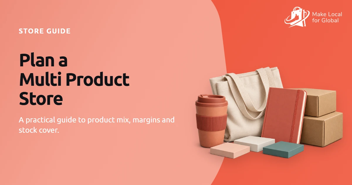 How to Plan a Multi-Product Store: Sales Mix, Contribution and Stock Cover