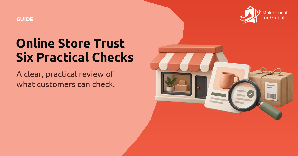 Online Store Trust Checklist: Six Customer-Visible Checks