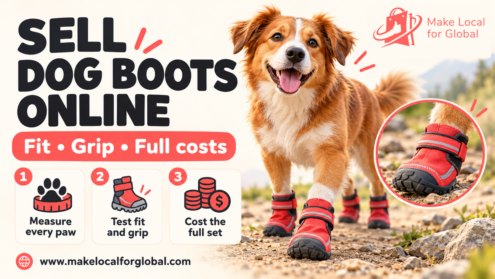 How to Sell Dog Boots Online: Fit, Product Checks and Pricing