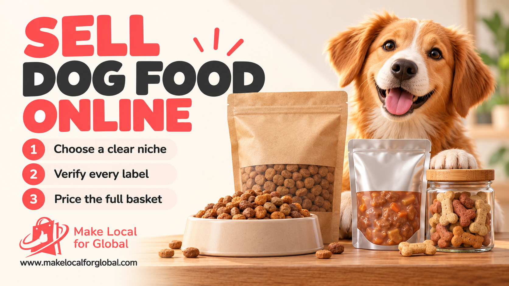 Sell Dog Food Online: Choose a Range, Check Labels and Cost Delivery