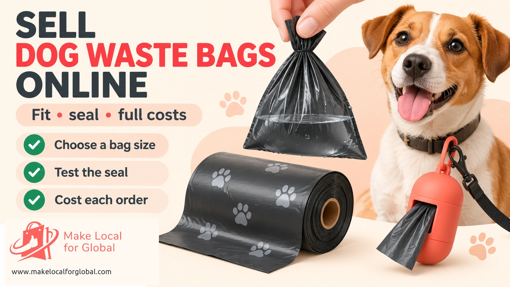 How to Sell Dog Waste Bags Online: Build a Tested, Profitable Range